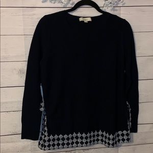 LOFT sweater, navy blue, size medium